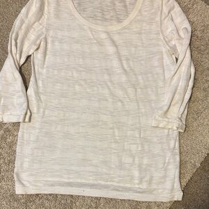 Banana republic cream color super light sweater